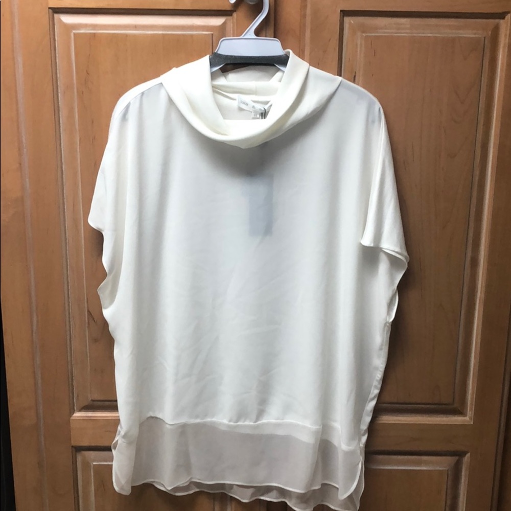 Lola & Sophie cowl neck tunic silk/polyester